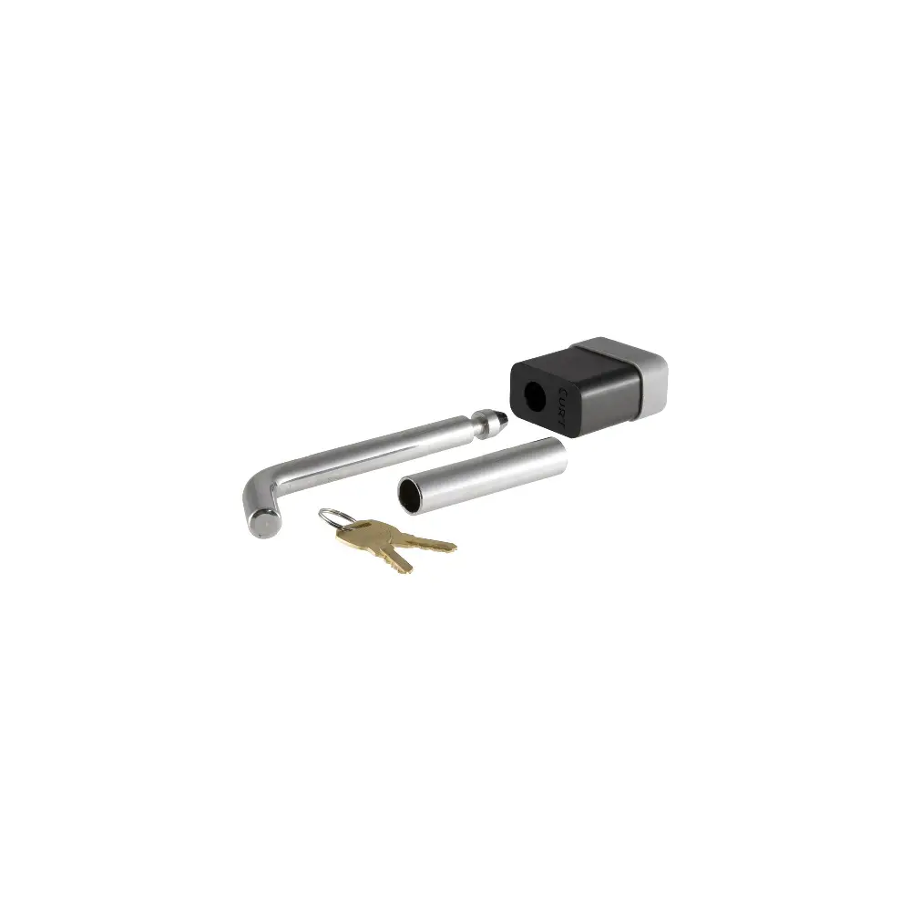 Chrome 1/2" Receiver Lock 15,000 lbs. - 23024